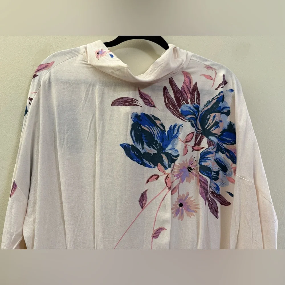 NWT Free People Gemma Floral Tunic Mini‎ Dress - S